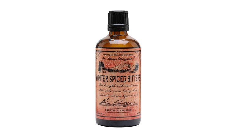 bottle of Dr. Adam's Winter Spiced bitters