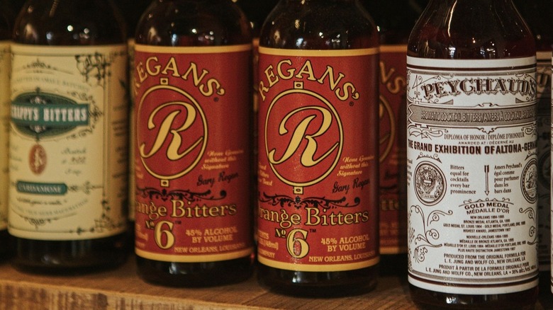 Regan's Orange No. 6 bitters on shelf