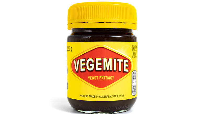 A jar of Vegemite