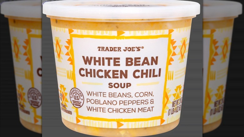 plastic chicken chili soup container