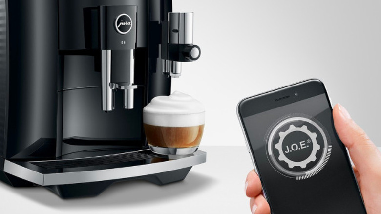 Jura espresso machine with JOE app