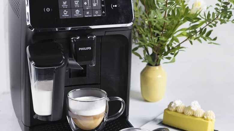 Phillips espresso machine on countertop