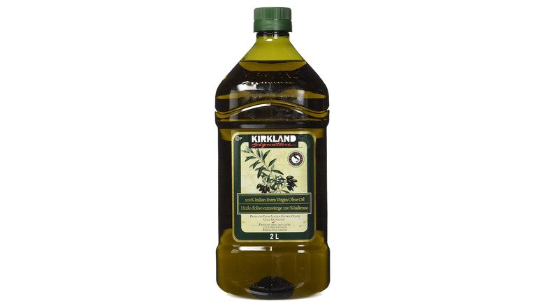 Product shot of olive oil