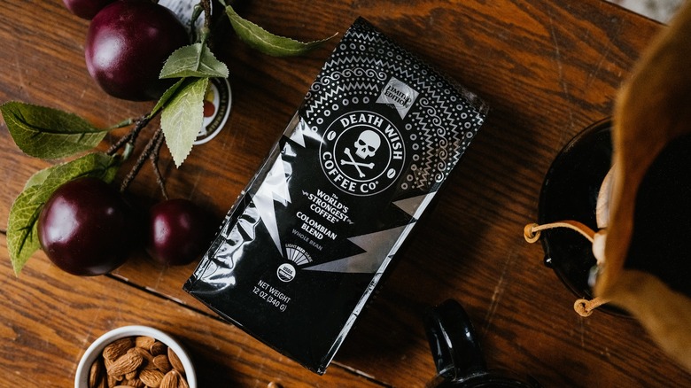 Death Wish Coffee Columbian blend