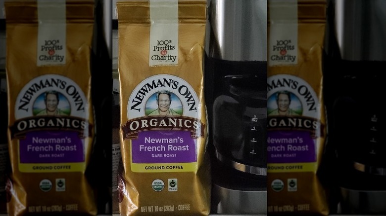 Newman's Own Organic coffee bag