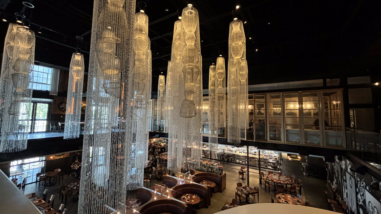 Morimoto Asia chandeliers and tables