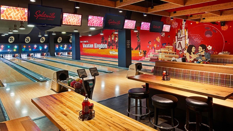 interior of Splitsville