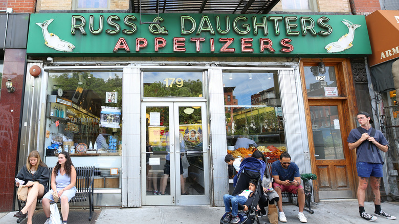 Russ and Daughters storefront
