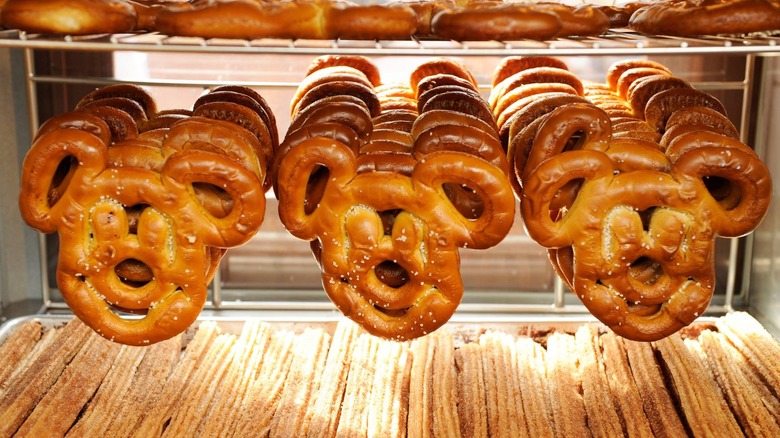 Many Mickey pretzels