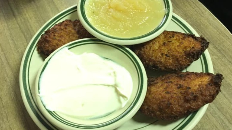 Latkes from Barney Greengrass