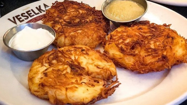 Latkes from Veselka