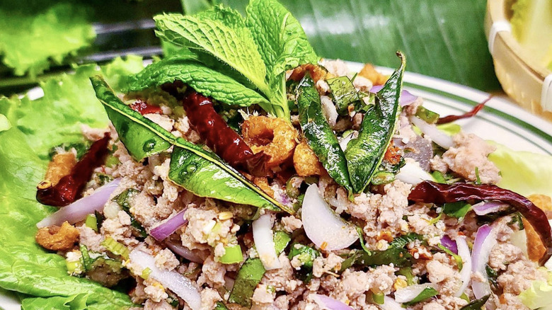 thai larb salad 