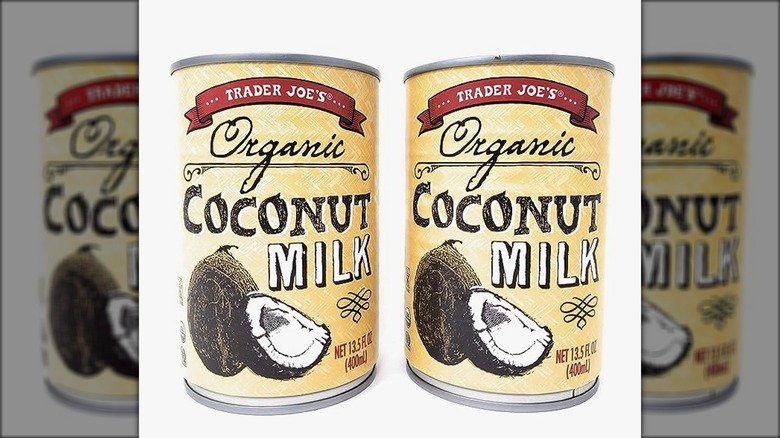 Trader Joe's organic coconut milk