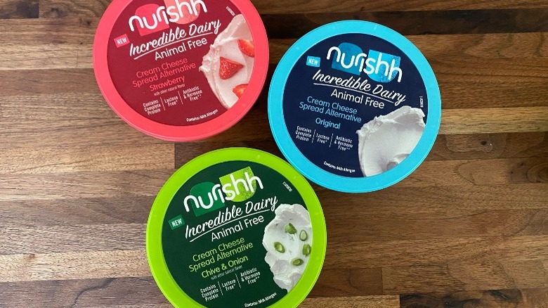 Nurishh dairy-free cream cheese