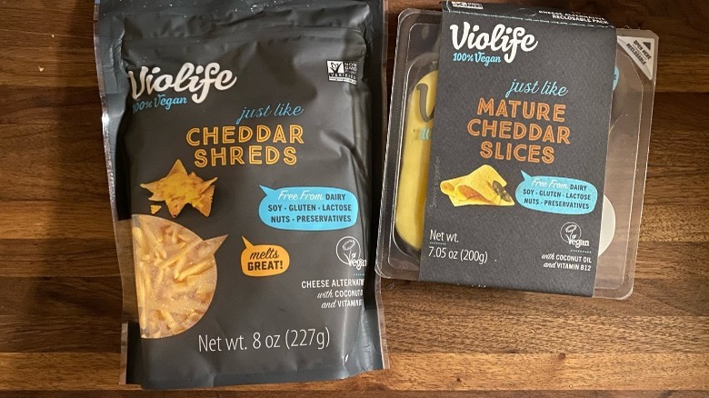 Violife vegan cheeses