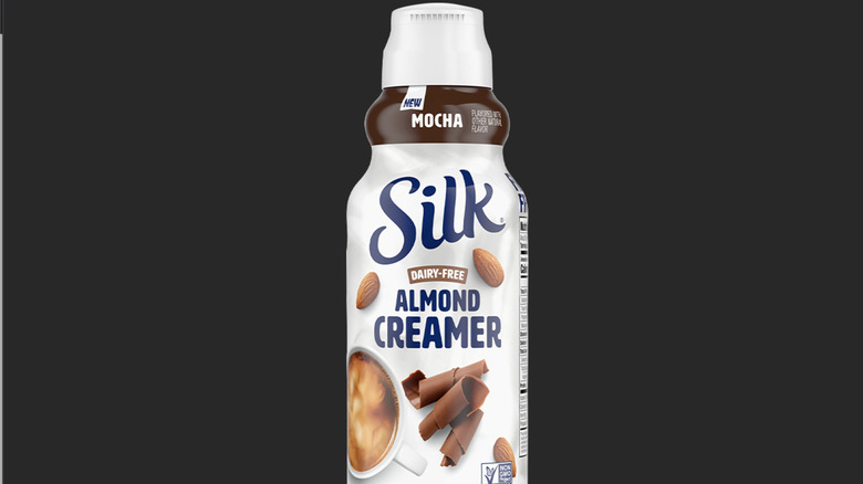 Silk mocha almond creamer