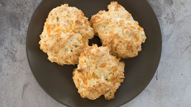 Cheddar chive biscuits