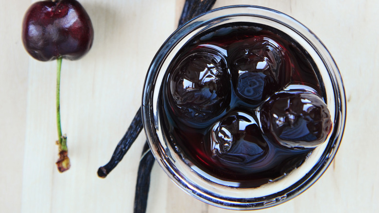 Amarena cherries in syrup