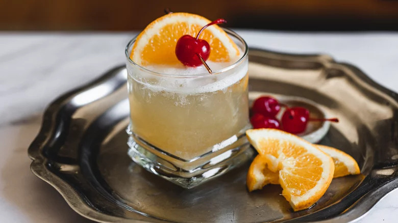 Classic Frothy Whiskey Sour