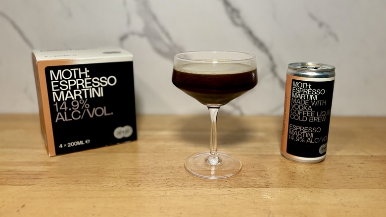 Moth espresso martini with box