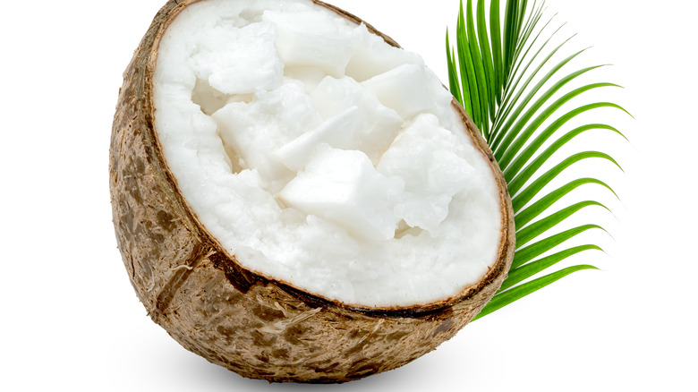 Fresh coconut whole pulp