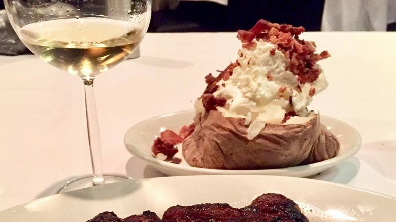 Morton's loaded baked potato