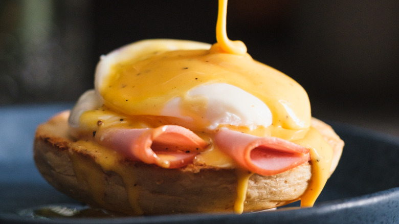 single eggs benedict