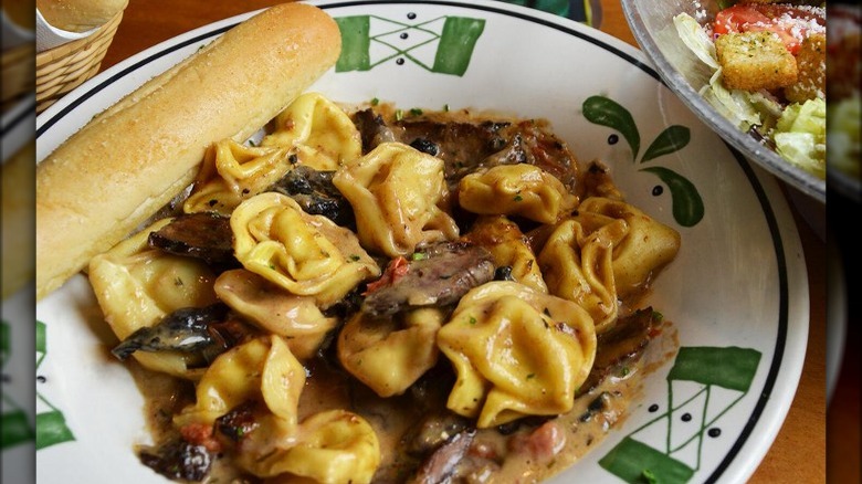 Olive Garden braised beef and tortelloni