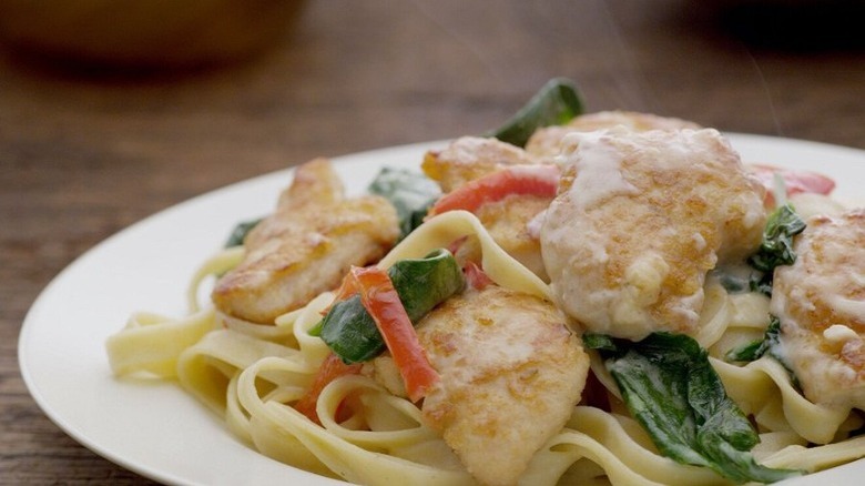 Olive Garden Tuscan garlic chicken