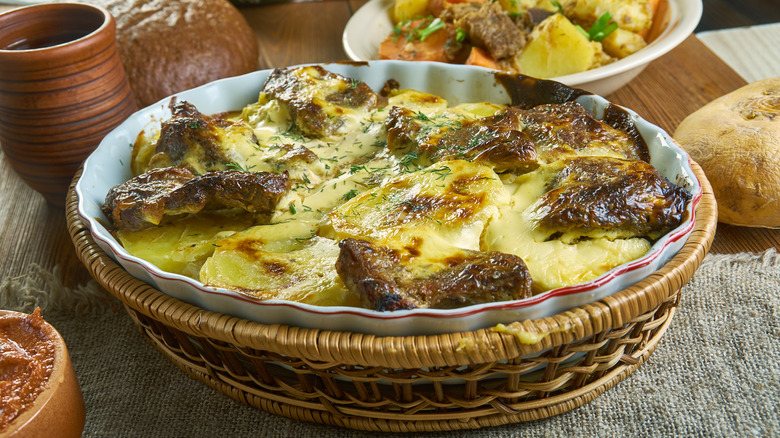 casserole of veal prince orloff