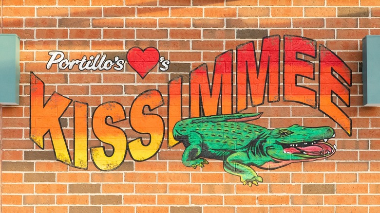 Kisssimmee Portillos mural wall