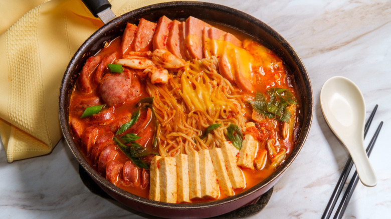 Korean stew with gochujang