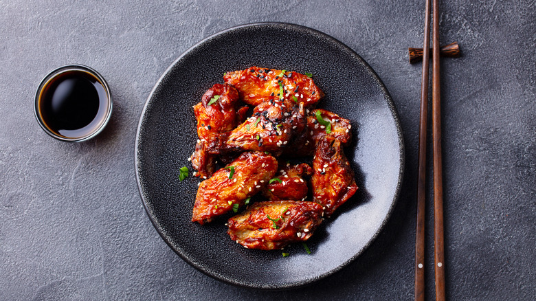 Korean chicken wings