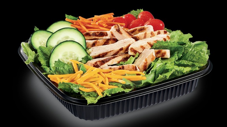 Jack in the Box salad