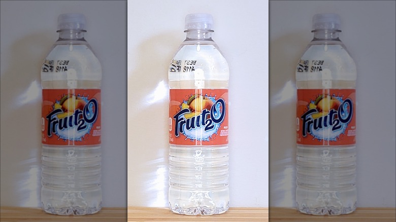 Fruit2O peach bottled water