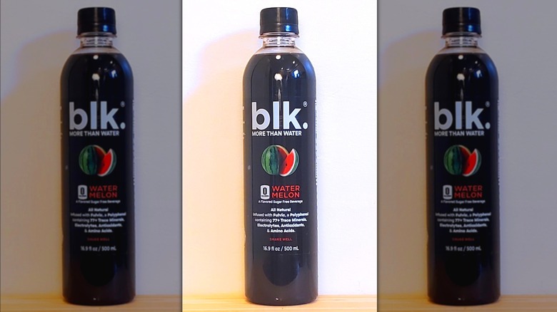 blk. flavored water bottled