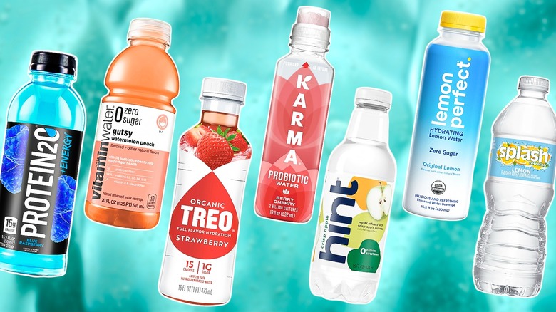 Flavored water bottle brands