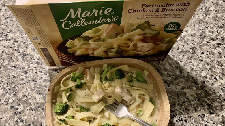 Marie Callender's Fettuccini Chicken Broccoli 