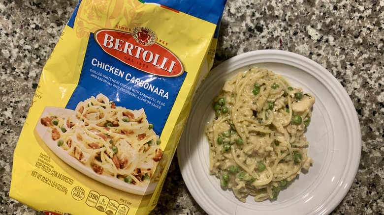 Bertolli Frozen Chicken Carbonara