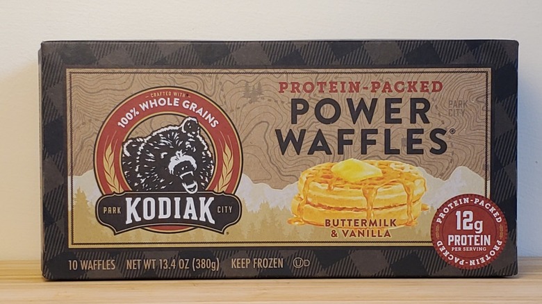 Kodiak power frozen waffles