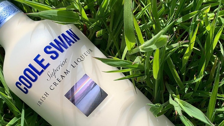 Coole Swan Irish Cream Liqueur grass