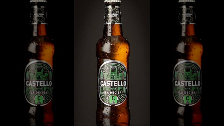 A bottle of Castello Premium