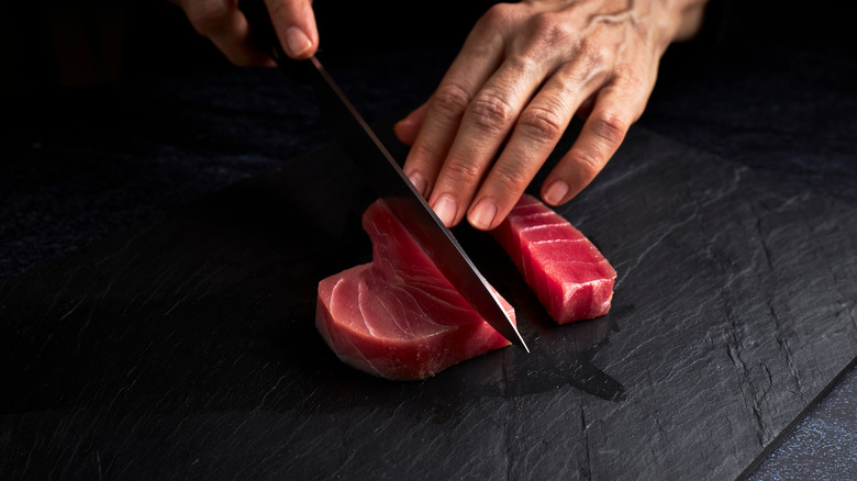 Bluefin tuna sushi