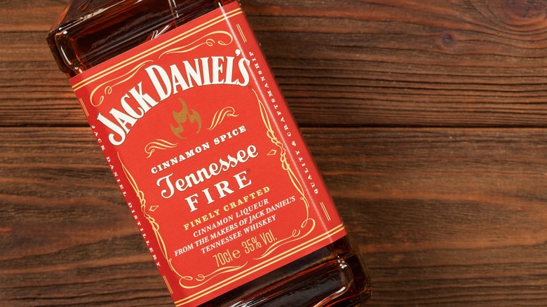 Jack Daniel's Tennessee Fire bottle