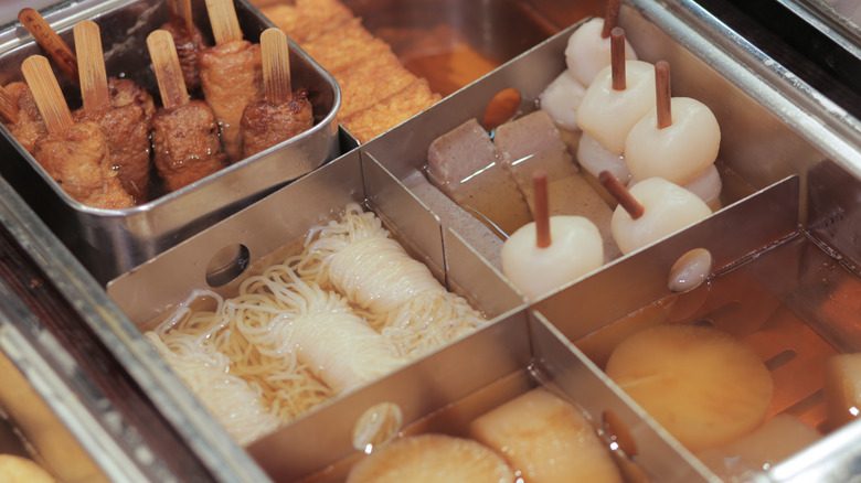 Street cart with oden