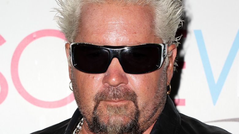 Guy Fieri's face