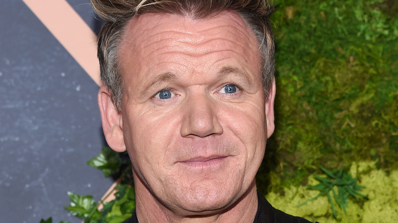 Gordon Ramsay's face