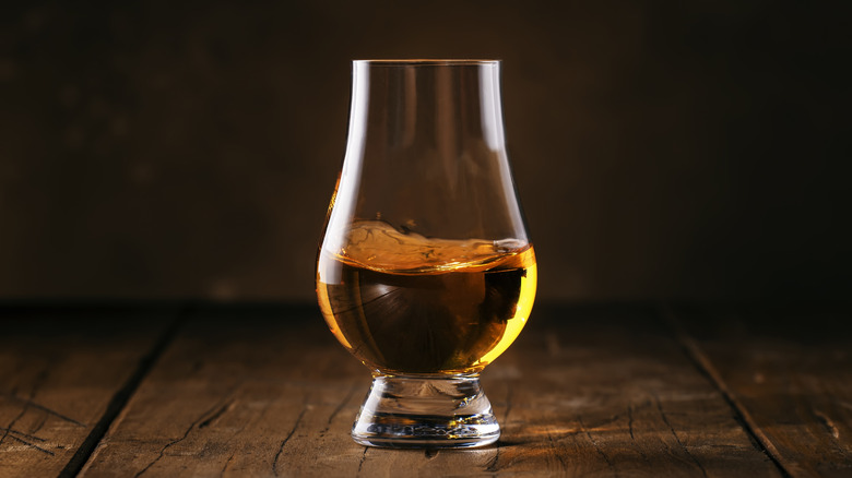 Whiskey tasting glass