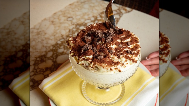 A bowl of The Tiramisu at Balla