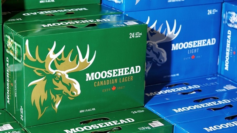 moosehead beer boxes